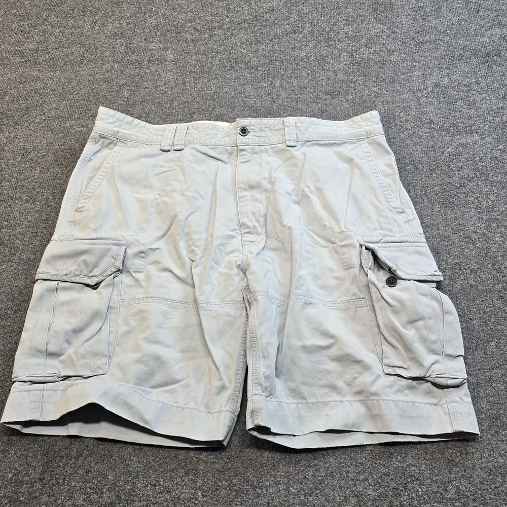 Polo Ralph Lauren Chino Utility Shorts Mens Size 42 Light Blue Flap Pockets